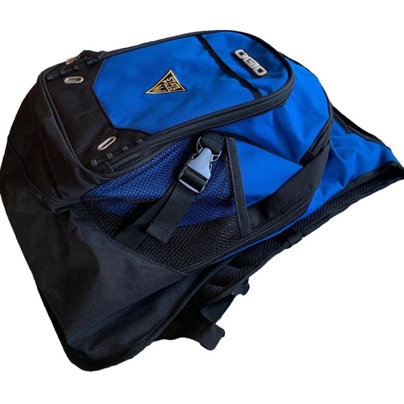 nwt Ogio Techspecs Street Multi Pocket Canvas Backpack NJ State Police Logo - Picture 7 of 15